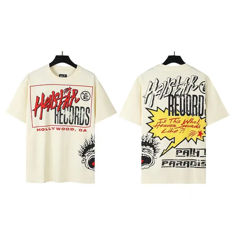 753#White/Black/ ｜ P54 In Stock Hellstar 、 T （fabric):32 240 Sizes（size）：S-M- L- X L （colour）：White、Black.